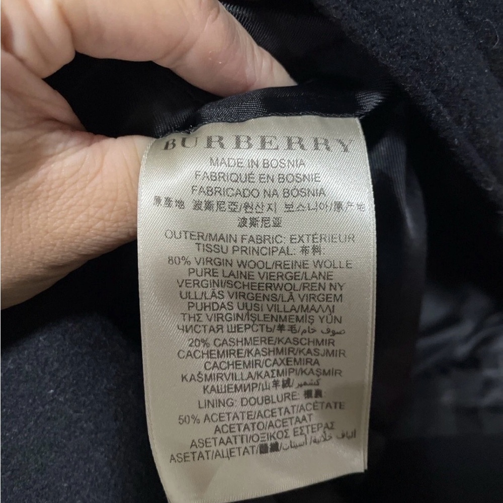 Burberry Wensley Wool & Cashmere Coat - Picture 9 of 9